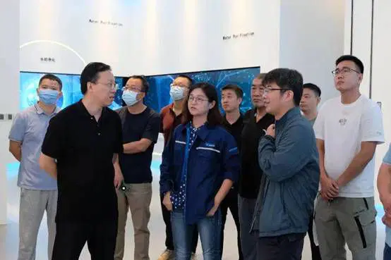 项目负责人一行十余人赴海淀区上庄再生
